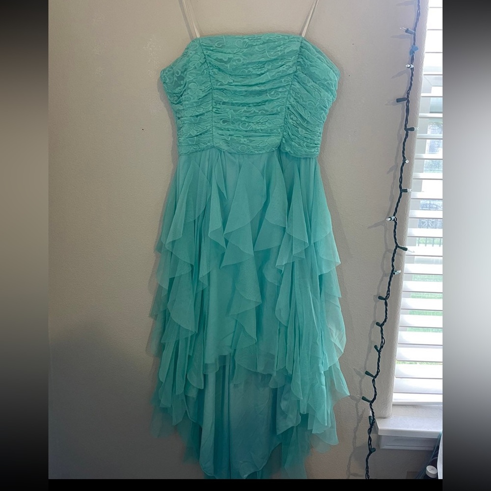 I.M. Dress Teal High Low Size 11